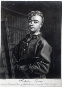 Zelfportret door Philippe Mercier